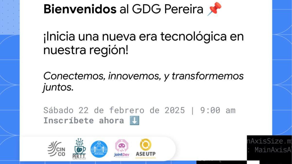 Inauguración GDG Pereira
